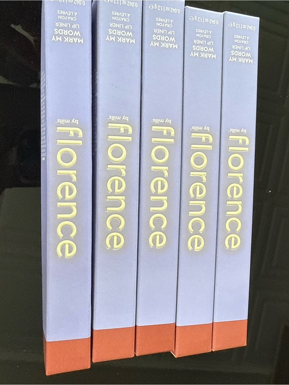 Florence Lip Liner — Confident (Set of 5)